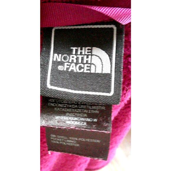 The North Face Full Zip Jacket Sweatshirt Girls XL/TG 18 Mulberry Red Purple - Picture 7 of 9